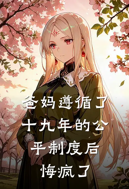 爸妈遵循了十九年的公平制度后，悔疯了