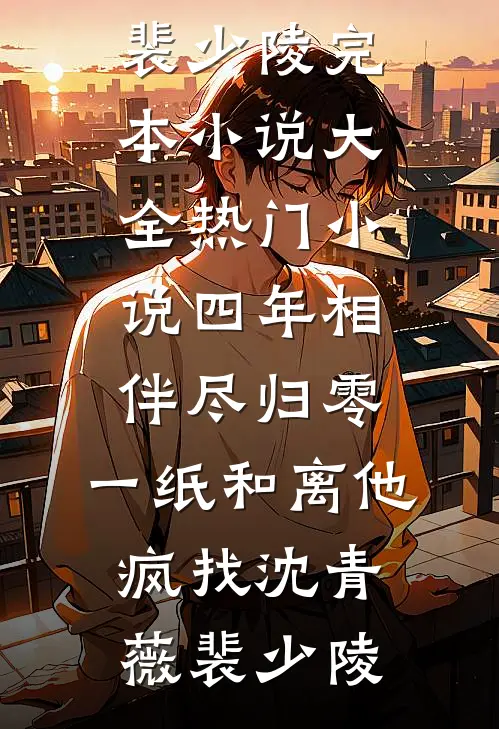 四年相伴尽归零，一纸和离他疯找沈青薇裴少陵完本小说大全_热门小说四年相伴尽归零，一纸和离他疯找(沈青薇裴少陵)