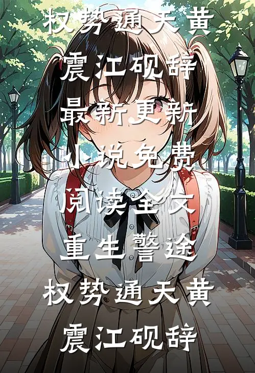 重生警途：权势通天(黄震江砚辞)最新更新小说_免费阅读全文重生警途：权势通天黄震江砚辞