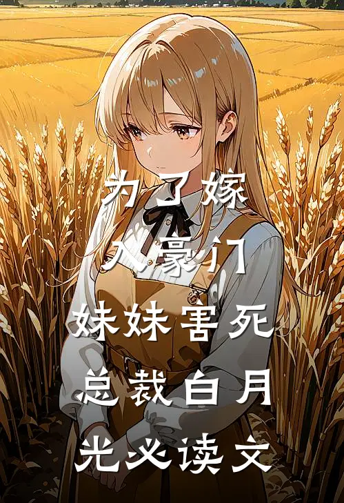 为了嫁入豪门，妹妹害死总裁白月光必读文