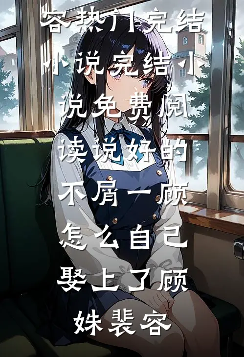 说好的不屑一顾，怎么自己娶上了顾姝裴容热门完结小说_完结小说免费阅读说好的不屑一顾，怎么自己娶上了(顾姝裴容)
