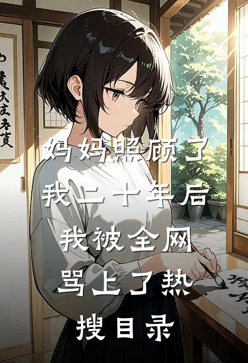 妈妈照顾了我二十年后，我被全网骂上了热搜目录