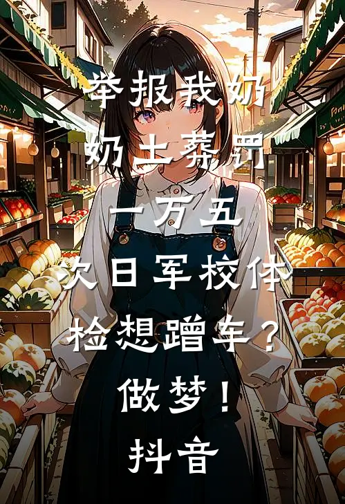 举报我奶奶土葬罚一万五，次日军校体检想蹭车？做梦！抖音