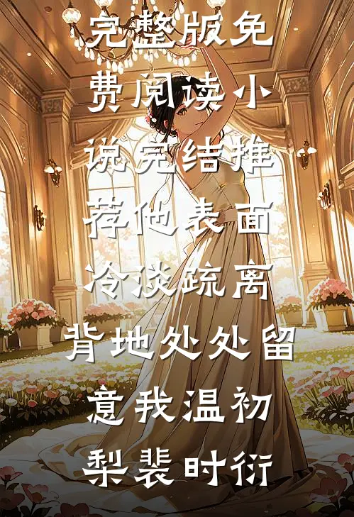 他表面冷淡疏离，背地处处留意我(温初梨裴时衍)小说完整版免费阅读_小说完结推荐他表面冷淡疏离，背地处处留意我温初梨裴时衍