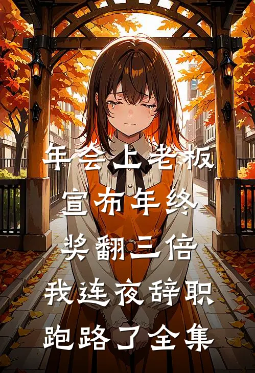 年会上老板宣布年终奖翻三倍，我连夜辞职跑路了全集