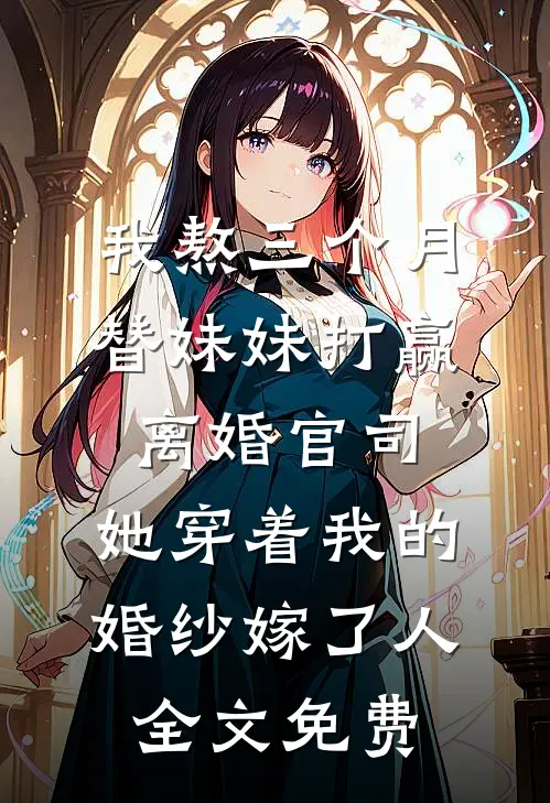 我熬三个月替妹妹打赢离婚官司，她穿着我的婚纱嫁了人全文免费
